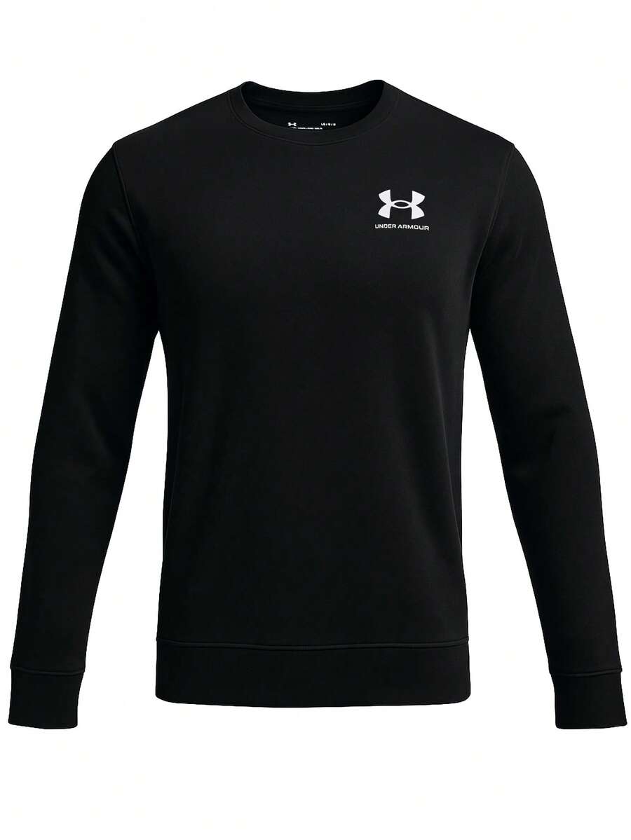Under Armour Rival Men's Sports Sweatshirts Black - Black /  / White - View 1
