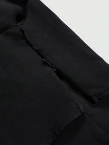 ROMWE Goth Camiseta sin mangas con gráfico de la Virgen María gótica para mujer de talla grande