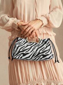 SHECARRY LADIES HANDBAG - Gold - View 2