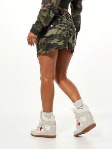 SUMWON WOMEN 女士牛仔裙 - 彩色 - 查看 2