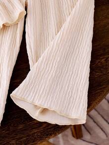 SHEIN Baby Girl Casual Daily Chic Floral Embroidery Camisole And Solid Color Pants Set, Lovely Sunsuit For Outdoor Activities In Summer