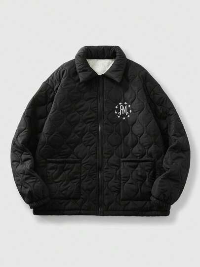 Street Life Men's Casual College Style Padded Coat, Autumn/Winter