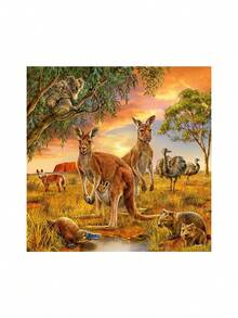 Ravensburger Animals Of The Earth 3x49 Piece Jigsaw Puzzle Age 5 Years+ 9330 - Multicolor - View 3