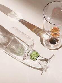 Cirelle 1pc Champagne Glasses, Light Luxury Champagne Glasses, High-End Glass Cups, Tall Glasses Are Suitable For Gatherings, Birthday Parties, Christmas Wedding Banquets, And High-End Parties. Champagne Glasses, Wine Glasses, Fruit Wine Glasses, And Cold Drink Glasses - Multicolor - View 4