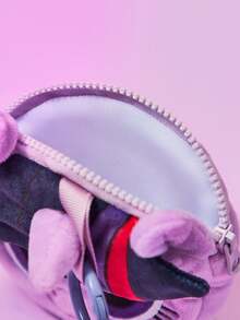 My Little Pony X SHEIN 1Pc Cute Cartoon Change Bag, Three-Dimensional Shape, Can Hold Coins, Cards, Keys And Other Supplies, Can Be Hung On The Bag Twilight Sparkle/Rainbow Dash/Pinkie Pie,Gift Ideas - Multicolor - View 9