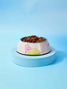 Care Bears X PETSIN Modern Style Dual-Layer Pet Food Dish, Combines Stainless Steel And Sleek Melamine, Non-Skid Easy Clean Design - Multicolor - View 8