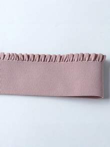 2码/包 DIY服装蕾丝松紧带，腰带弹力丝带 - 适用于DIY连衣裙、衣服、裤子、鞋子和帽子装饰