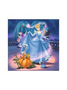Disney Princess 3x49 Piece Jigsaw Puzzle Age 5 Years+ 9339 - Multicolor - View 2