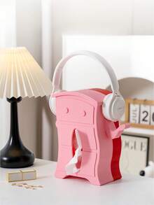 Zazumi Hộp đựng khăn giấy sáng tạo treo tường, thiết kế đa năng, giải pháp lưu trữ cho phòng khách, phòng tắm, văn phòng tại nhà, quà tặng Giáng sinh, ý tưởng quà tặng ngày lễ, những món đồ thẩm mỹ cốt lõi của Cottage - Nhiều màu - Xem 9