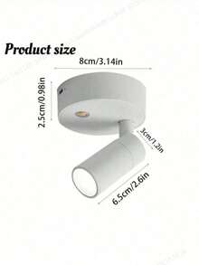 1 件旋转夜灯，USB 供电，可充电电池，磁性 LED 阅读灯，触摸调光，适用于卧室、床头、橱柜、客厅、书桌、酒吧装饰、生日、圣诞节，完美的礼物 - 彩色 - 查看 13