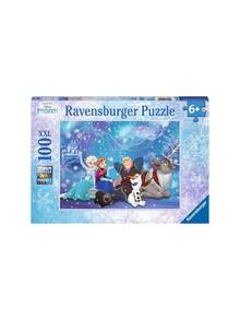 Ravensburger Frozen-Ice Magic 100 Piece Jigsaw Puzzle Age 6 Years+ 10911 - Multicolor - View 1