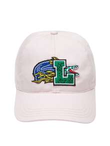 PinkHoliday Contrast Badge Unisex Cap Pink - Flamant - View 2