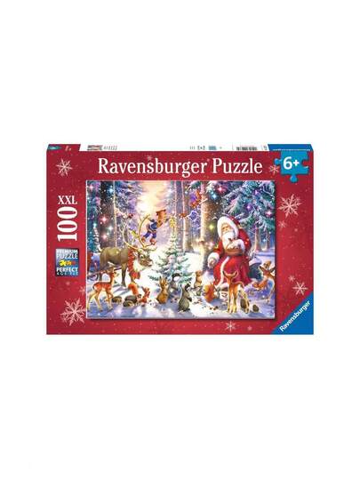 Ravensburger Christmas In The Forest 100 Piece Jigsaw Puzzle Age 6 Years+ 12937