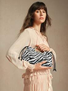 SHECARRY LADIES HANDBAG - Gold - View 1