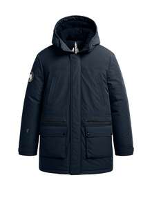 City Men's Padded Jacket Navy Blue - Navy - View 4