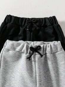 SHEIN Explorewe 男童休闲工装口袋裤，秋季百搭 - 彩色 - 查看 4