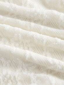 SHEIN MOD Women Off Shoulder Long Sleeve Front Tie Bodycon Dress,New Years Dress Women,New Year Party Dress,Valentine Day - Beige - View 4