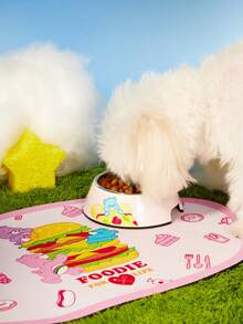 Care Bears X PETSIN Modern Style Dual-Layer Pet Food Dish, Combines Stainless Steel And Sleek Melamine, Non-Skid Easy Clean Design - Multicolor - View 12