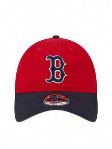 Boston Red Sox New Era Youth 2025 Batting Practice Adjustable Men's Cap Red - Red - View 2