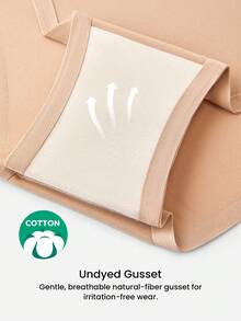 LUVLETTE 3-Pack Microfiber Basics Mid Waist No-Show Cheeky Women Underwear Panties Set - Multicolor - View 4