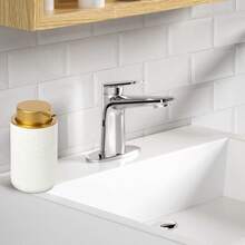 泡沫分配器 - 1 个简约风格手动按压式陶瓷皂液器，带泵头，可装洗发水、沐浴露、洗手液、护发素、厨房清洁剂、乳液等，适用于浴室、酒店、民宿、厨房、水槽、家居用品（13.5盎司/400毫升） - 彩色 - 查看 12