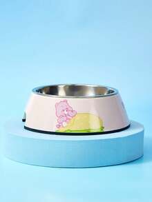Care Bears X PETSIN Modern Style Dual-Layer Pet Food Dish, Combines Stainless Steel And Sleek Melamine, Non-Skid Easy Clean Design - Multicolor - View 6