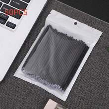 50/100pcs Nano Cleaning Swabs, Ultra Fine Makeup Remover Sticks For Eye Makeup, Contouring, Eyeliner, Lips And Skin Cleansing - Multicolor - View 8