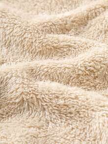 Sparklyn 1pc Tween Girl Casual Cartoon Coffee Cup & Ballerina Girl Print Long Sleeve Sweatshirt Sweater, Loose Fit For School Activities In Autumn/Winter - Pink - View 4