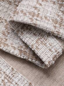 DAZY Tween Girls Outfit: Jacket + Jumper Dress Set, Autumn - Apricot - View 7