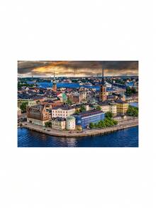 Ravensburger Stockholm, Schweden 1000 Pieces Adults Puzzles 14 Years+ 12000114 - Multicolor - View 2