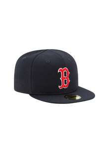 New Era Boston Red Sox Authentic Collection On-Field My First 59FIFTY Fitted Men's Hat Red - Black - View 4
