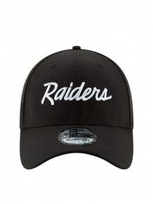 New Era Oakland Raiders Cap Men's Flex Hat Black - Black - View 2