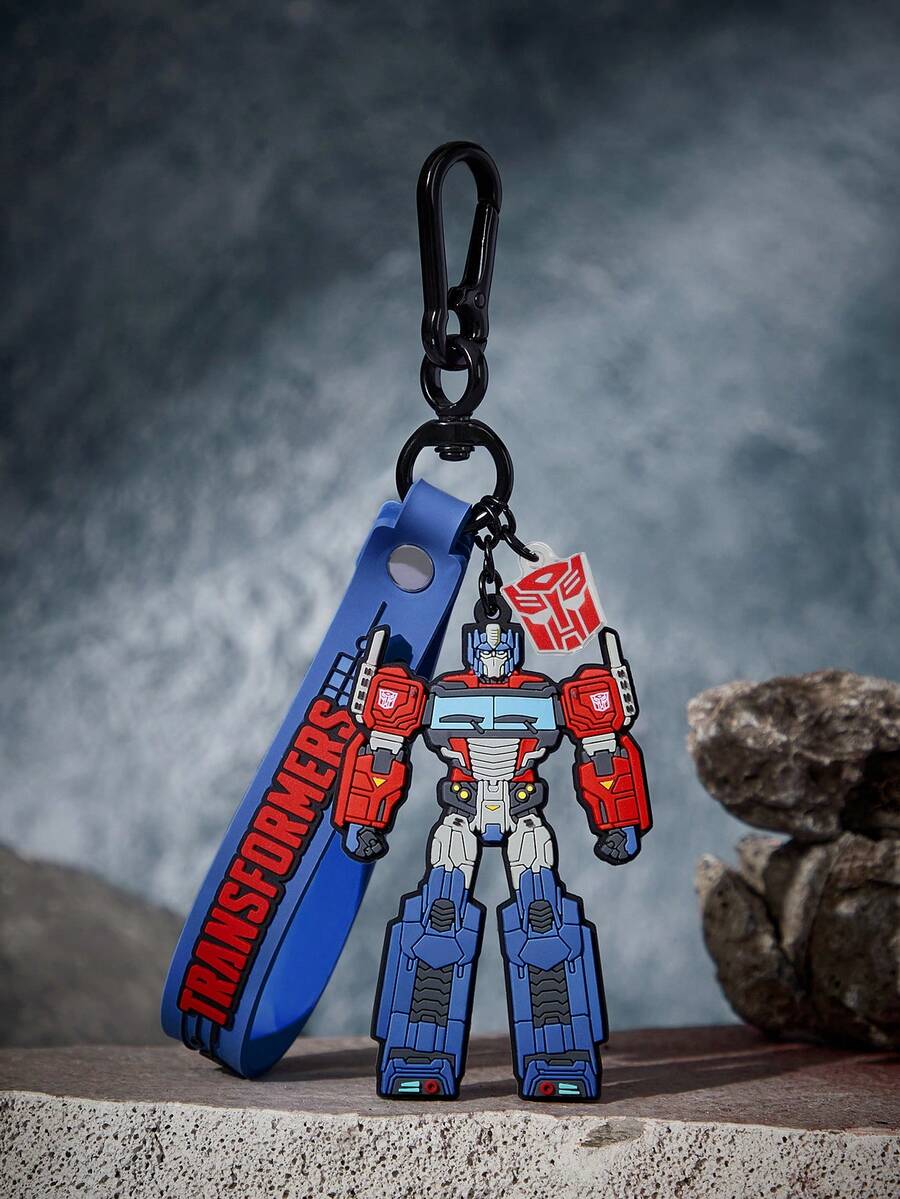 Transformers X SHEIN 卡通包包创意挂件、钥匙扣、礼物、礼品创意 - 彩色 - 查看 1