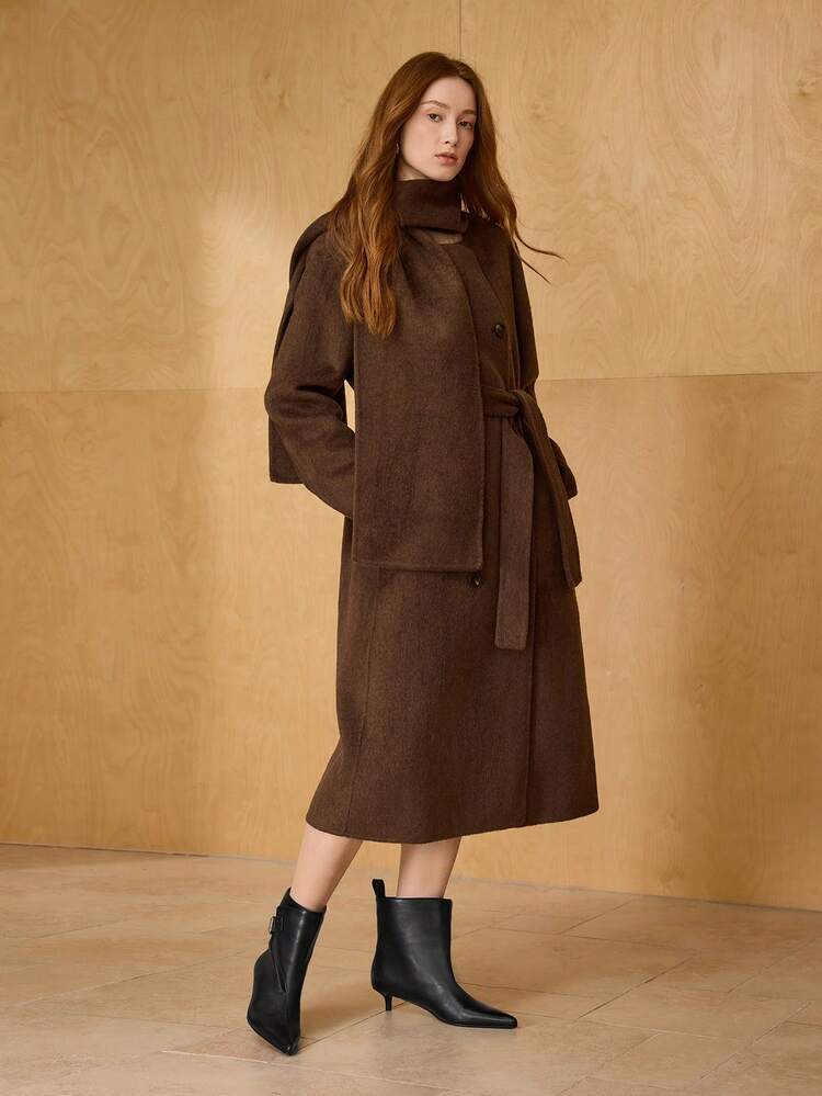 POINT TOE BUCKLE DETAIL MID-CALF BOOTS FOR CHRISTMAS