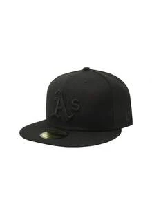 New Era Oakland Athletics Men's Cap Black - Black - View 1