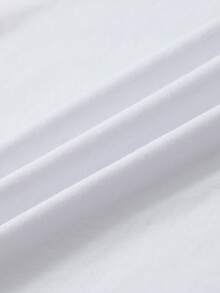 INAWLY 女式夏季休闲心形印花短袖T恤 - 白色 - 查看 6