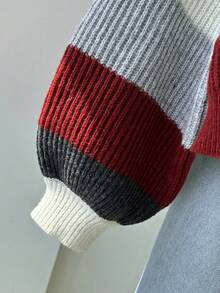 SHEIN Áo len dày dặn cho bé gái, kiểu dáng tối giản, tay dài, áo len dễ thương mùa thu/đông, áo len cho thiếu nữ, áo len cho các bạn tuổi teen, bộ đồ len dệt kim cho thiếu nữ, áo len dễ thương, áo len cho các bạn tuổi teen, quần áo phong cách preppy cho bé gái 12 tuổi, quần áo mùa thu đông cho bé gái, áo len cho bé gái, áo len trẻ em, áo len bé gái, quần áo bé gái, quần áo mùa thu và mùa đông, áo len cho các bạn tuổi teen, áo len cho thiếu nữ, áo len dành cho thanh thiếu niên, áo len dệt kim, quần áo cho thiếu nữ, áo len dễ thương, áo len kẻ sọc. - Nhiều màu - Xem 5