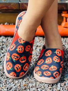 Halloween Dynia Wygodne damskie buty wsuwane Buty sportowe Obuwie codzienne