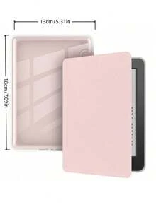 1个适用于 Kindle Paperwhite 的超透明软保护套，具备自动唤醒/睡眠功能，轻巧耐用，是阅读书籍的理想保护套，也是送给读者的礼物。 - 粉色 - 查看 9