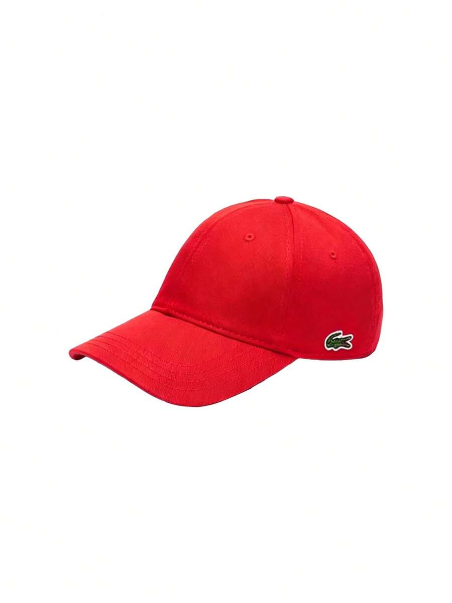 Lacoste Cotton Unisex Twill Cap Red - Rouge - View 1