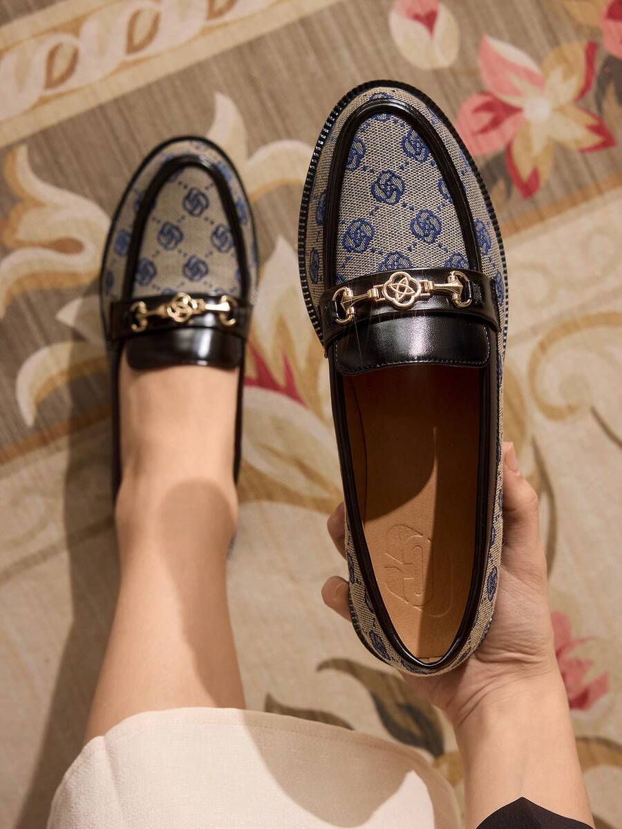 CUCCOO TILAWA Women's Casual Slip-On Loafers - Baby Blue - View 1