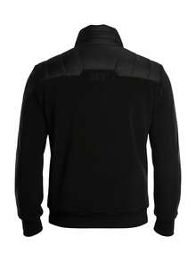 Men's Hybrid Bomber Jacket Black - Black - View 5