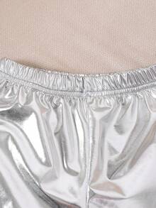 Genkimix Kids 两件套女童冬季长袖套装，儿童高领长袖上衣+休闲裤套装，带保暖内衬长袖内衣，修身简约百搭休闲套装，适合秋冬季穿着 - 白色 - 查看 5