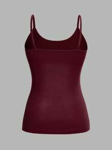 SHEIN EZwear 4件套休闲简约吊带背心，适合夏季海滩穿着 - 彩色 - 查看 12