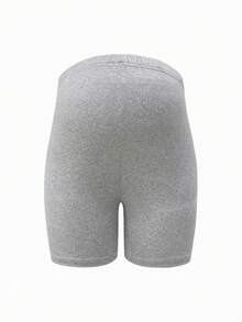 Modmama 可调节腰部孕妇七分紧身裤 - 彩色 - 查看 7
