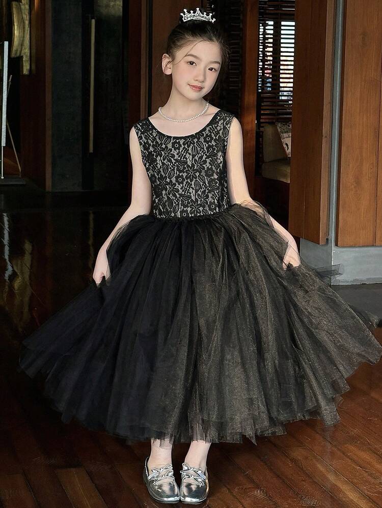 Tween Girl Formal Dress Fall Outfit,Back To School Clothes