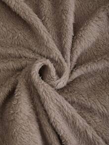 EMERY ROSE 女士冬季服装长袖抽绳腰连帽保暖内衬长款休闲加厚棉服外套 - 彩色 - 查看 5