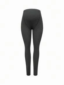 Modmama Pregnant Women's Gray High Waist Leggings With Comfortable Casual Leggings, Maternity Leggings, Gray Leggings, Pregnancy Leggings, Maternity Tights, Maternity Pants, Winter, Thermal Lined To Keep Warm