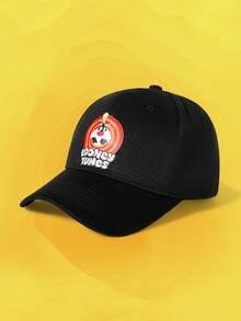 LOONEY TUNES X SHEIN Women Baseball Cap - Black - View 2