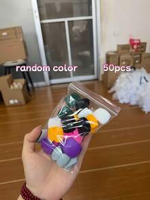 10个/15个/20个/50个随机颜色 线缆整理器 耳机充电线收纳架 多功能简约线缆收纳架 适用于办公室、家庭桌面 线缆管理必备工具 易于安装 耐用 节省空间 - 彩色 - 查看 7
